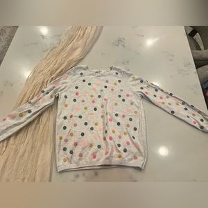 H&M polka dot sweater size 6x-7